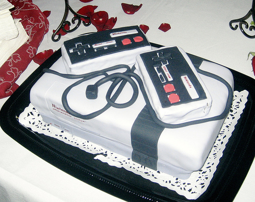 a nintendo cake