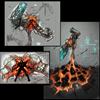 Dark Samus final form fake but cool.