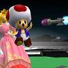 Peach sacrifices Toad