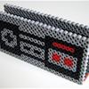NES controller made entirely out of beads