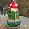 masrio n peach's wedding cake!!!