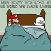 Why Boo always hides when Mario faces him