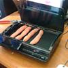 PS3 grilling sausages