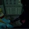 Zero Suit Dark Samus caught Samus