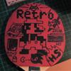 My Ping pong bat is a tribute to Retro gaming!