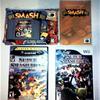 super smash bros. through the years.