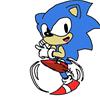 Sonic the Hedgehog Computer drawn by Kamon62