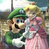 peach and luigi
