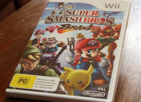 Super Smash Bros. Brawl Australian Unboxing