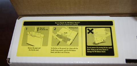 WiiFit Unboxing