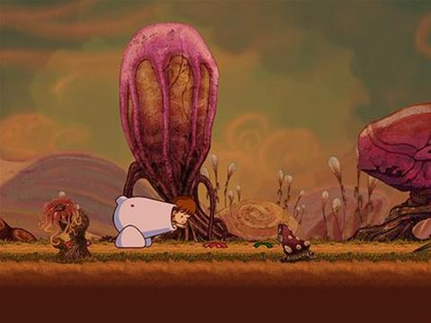 A Boy and His Blob In Motion