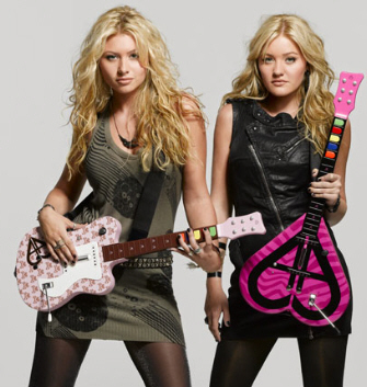 Aly & AJ present Girly Guitar Controllers