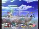 SSBB:Wolf VS MK VS Lucario VS Rob