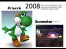 Yoshi over the years.