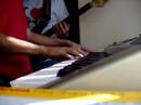 saria's song on electric guitar and keyboard (good synch)