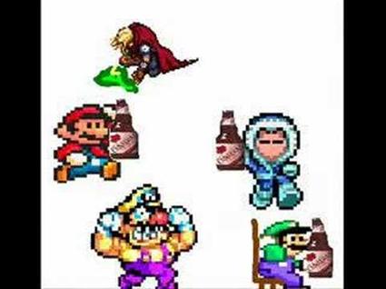 ORIGINAL Drunk Mario