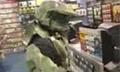 Wii Video - Master Chief buys Guitar Hero 3